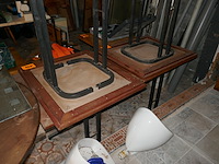 4 metalen horecatafels - afbeelding 1 van  4