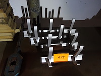 4 metalen kapstokken - afbeelding 2 van  3