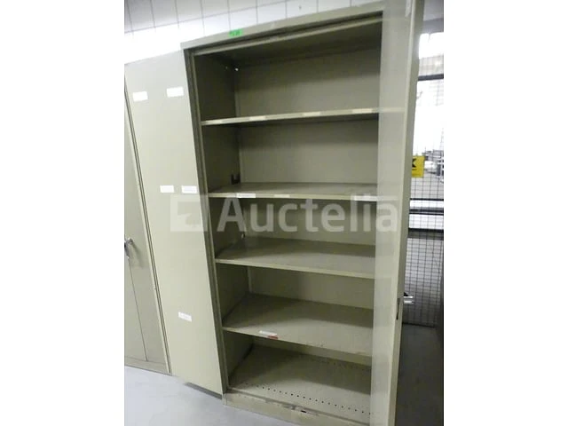 4 metalen kasten met 2 deuren - afbeelding 4 van  11