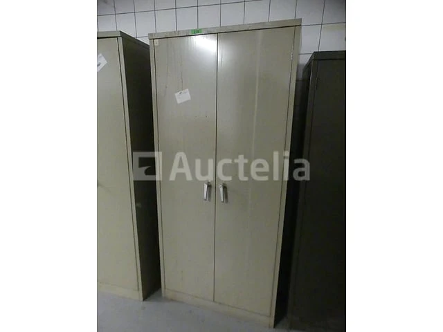 4 metalen kasten met 2 deuren - afbeelding 6 van  11