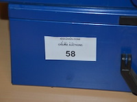 4 metalen koffers vulkan lokring met koppelstukken (b423) - afbeelding 2 van  9