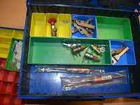 4 metalen koffers vulkan lokring met koppelstukken (b423) - afbeelding 6 van  9