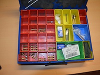 4 metalen koffers vulkan lokring met koppelstukken (b423) - afbeelding 2 van  10