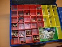 4 metalen koffers vulkan lokring met koppelstukken (b423) - afbeelding 1 van  10