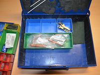 4 metalen koffers vulkan lokring met koppelstukken (b423) - afbeelding 3 van  10