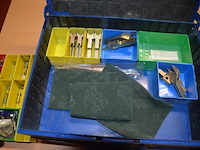 4 metalen koffers vulkan lokring met koppelstukken (b423) - afbeelding 5 van  10