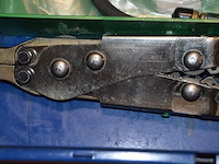 4 metalen koffers vulkan lokring met koppelstukken (b423) - afbeelding 10 van  10