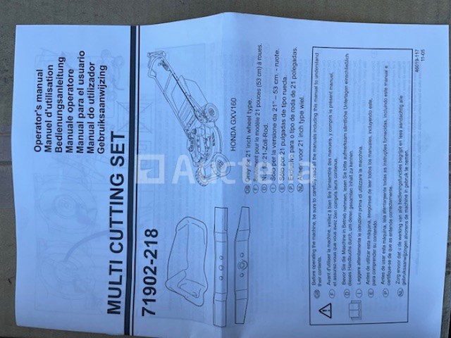 4 mulchkits voor de honda gxv160 multi cutting set 71902-218 - afbeelding 4 van  12