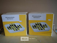 4 olijf schotels - afbeelding 1 van  2