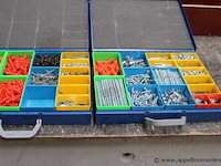 4 opbergkoffers met inhoud - afbeelding 3 van  4