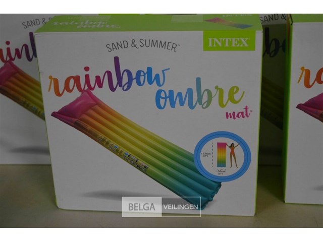 4 opblaasbare luchtmatras 170x53cm - afbeelding 2 van  2