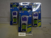 4 opladers voor batterijen aa/aaa - afbeelding 1 van  3