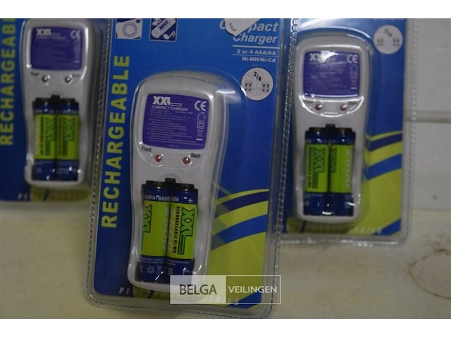 4 opladers voor batterijen aa/aaa - afbeelding 3 van  3