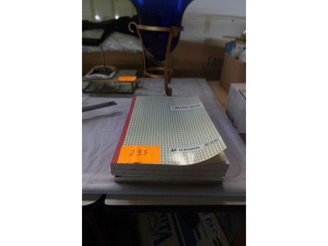 4 orderboeken exacompta 297 x 210mm 50blz tripli - afbeelding 2 van  2