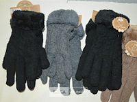 4 paar handschoenen div kleuren - afbeelding 2 van  3