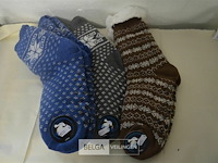 4 paar huissokken mt 38/45 - afbeelding 1 van  3