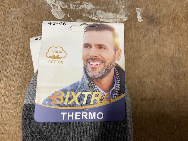 4 paar thermo sokken; maat 43-46 - afbeelding 3 van  4