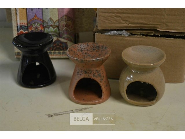 4 pakjes wiekrookstokjes en 12 aromabranders - afbeelding 2 van  3