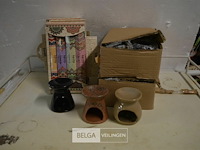 4 pakjes wiekrookstokjes en 12 aromabranders - afbeelding 1 van  3