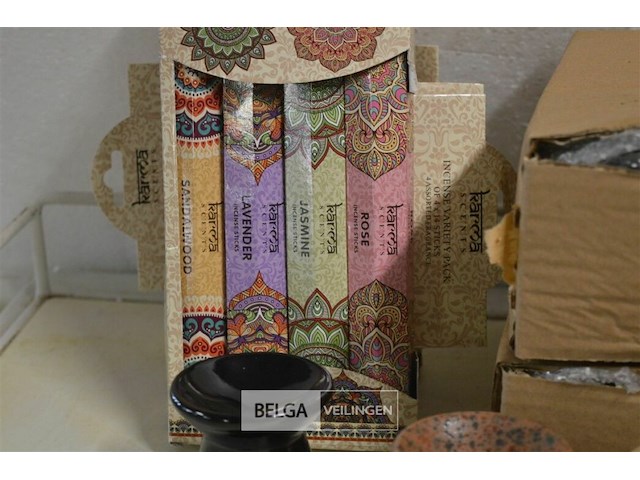 4 pakjes wiekrookstokjes en 12 aromabranders - afbeelding 3 van  3