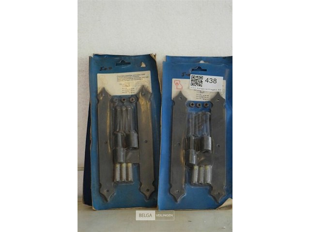 4 pakken deurscharnieren - afbeelding 1 van  4