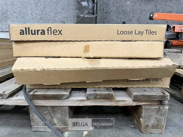 4 pakken forbo loose tiles vinyl tegels - afbeelding 1 van  2
