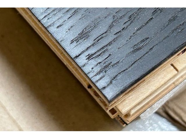 4 pakken parket bergamo zwart - afbeelding 2 van  3