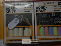 4 pakken schoolbord krijt - afbeelding 2 van  3