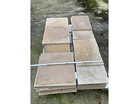 4 paletten bourgondische witsteen massangis banen - afbeelding 6 van  7