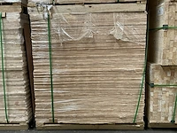 4 palletten balsa houtpanelen