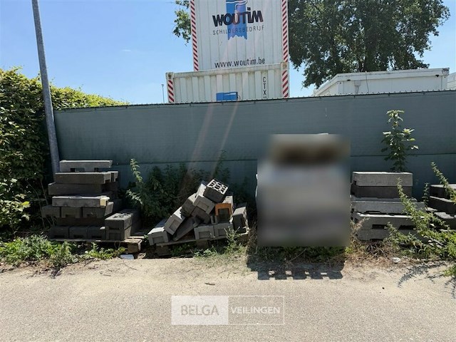 4 palletten diverse bouwhekvoeten - afbeelding 1 van  4