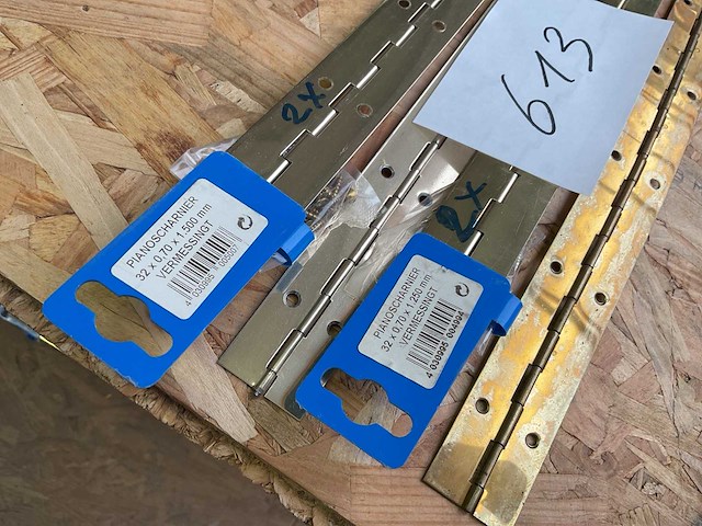 4 piano scharnieren - afbeelding 3 van  3