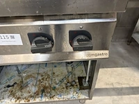 4 pits gasvuur ggmgastro - afbeelding 3 van  5
