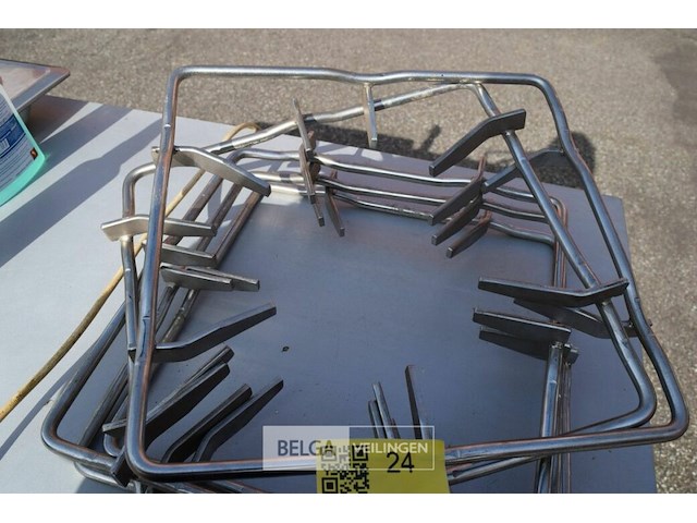 4 platen voor gasfornuis 33x33cm - afbeelding 2 van  3