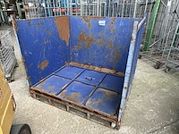 4 plooibare metalen stapelbakken - afbeelding 3 van  3