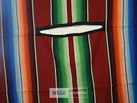 4 poncho div. kleuren 120x120cm - afbeelding 3 van  3