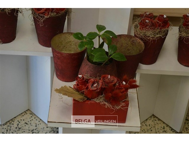 4 presentatiezuil met decoratie - afbeelding 3 van  5