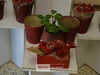 4 presentatiezuil met decoratie - afbeelding 3 van  5