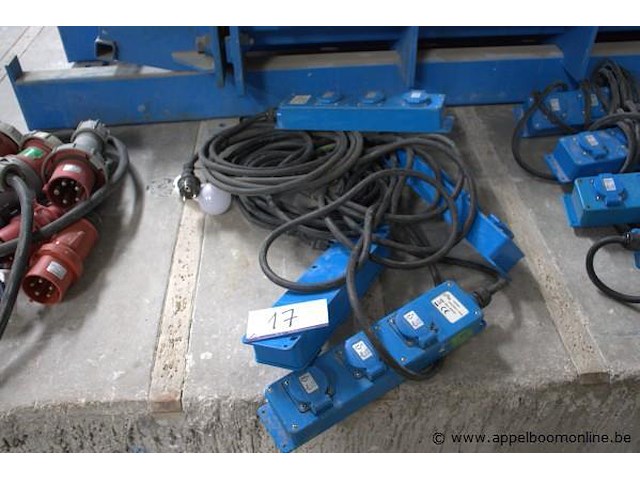4 professionele stekkerdozen - afbeelding 1 van  2