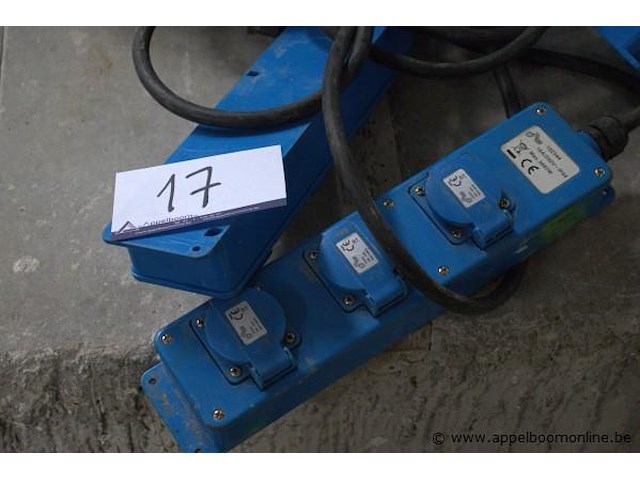 4 professionele stekkerdozen - afbeelding 2 van  2