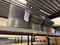 4 pvc koppelstukken d500mm