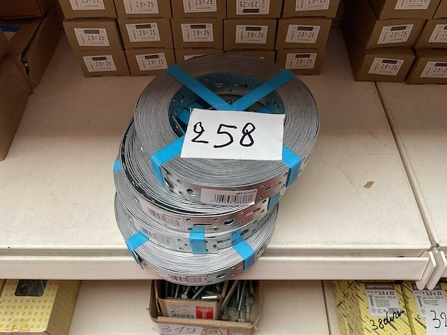 4 rollen band ijzer - afbeelding 1 van  3