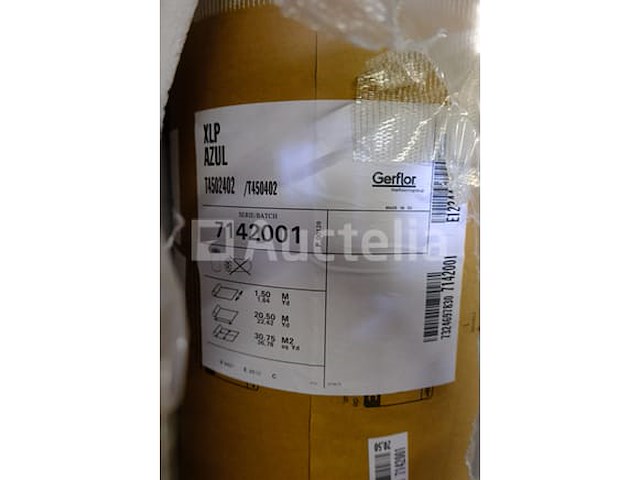 4 rollen gerflor xlp azul linoleum - afbeelding 2 van  5