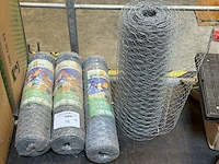 4 rollen kippengaas