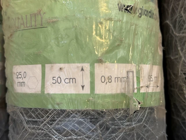 4 rollen kippengaas - afbeelding 3 van  3