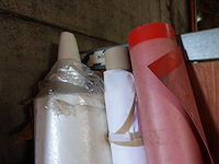 4 rollen o.a. matrasbeschermer, gordijnstof, skai, beschermhoes parasol - afbeelding 3 van  3