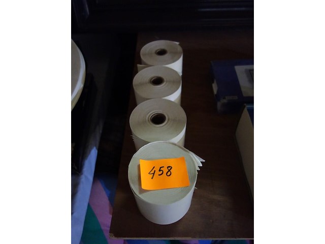 4 rollen zelfklevende etiketten 10 x 15cm - afbeelding 1 van  1