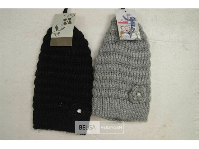 4 rose collection wintermutsen - afbeelding 4 van  4
