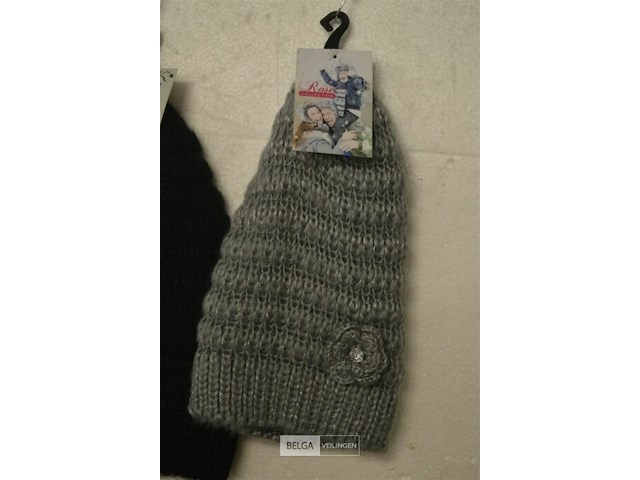 4 roze collection wintermutsen - afbeelding 3 van  4