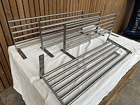 4 rvs muurrekken - afbeelding 2 van  2